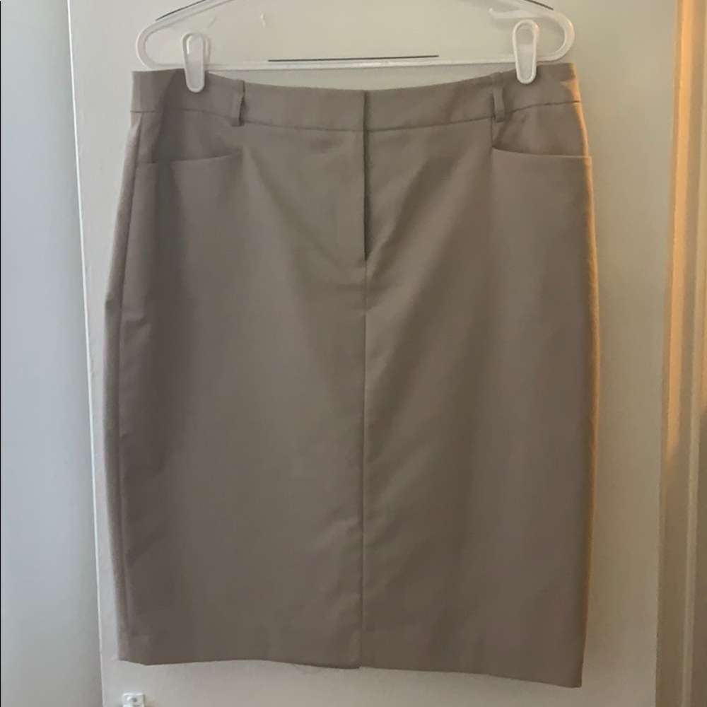 Calvin Klein Pencil skirt tan never worn